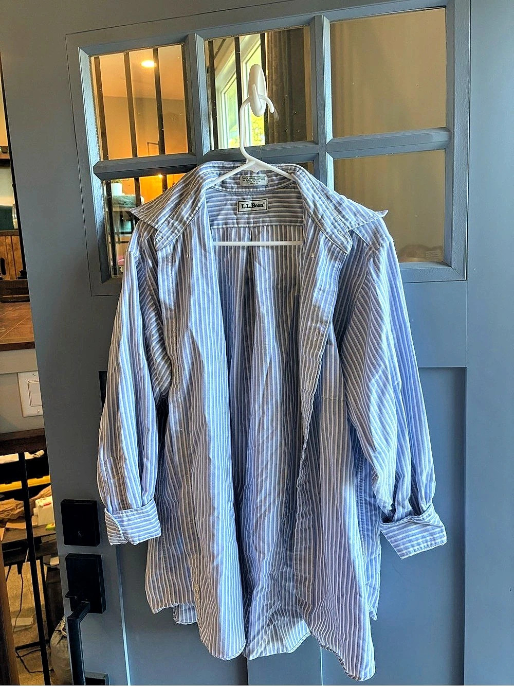 L.L.Bean Vintage Striped Oxford Shirt